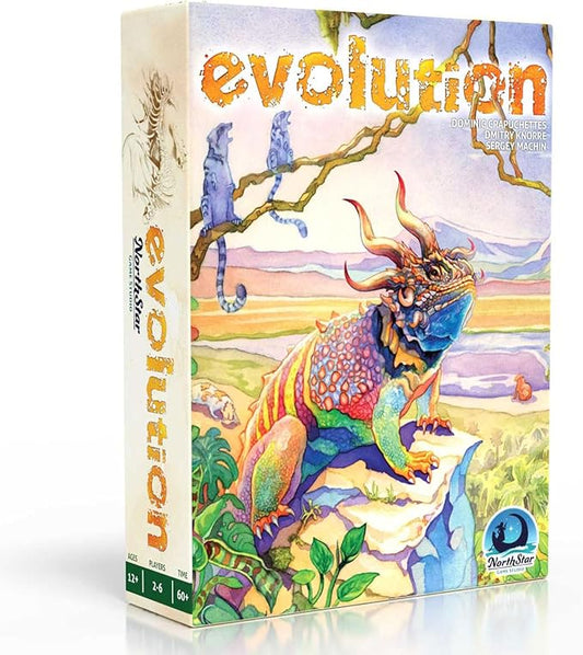 Northstar Game Studio Evolution Board Game | Create Species in This Strategy Game for Adults, Teens and Families | 2-6 Players, Age 12+