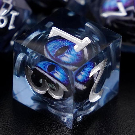 DND Dice Gift Set,Dragon Eye Dice Set,TTRPG D&D Dice Set Dungeons and Dragons Game Dice