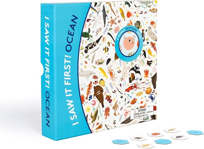 Laurence King Publishing I Saw it First! Ocean: A Family Spotting Game