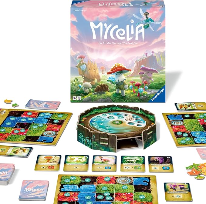 Ravensburger Mycelia Deck-Building Game - Enthralling Puzzle for Mind Teaser Enthusiasts | Ideal Gift for Kids, Teens, and Adults | Magical Mushroom Theme | Great for Solo and Group Play