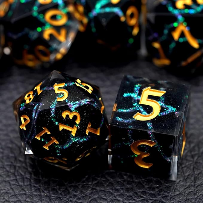 Dungeons and Dragons Dice,D&D Dice Set,DND Dice Gift Set for Role Playing Table Games
