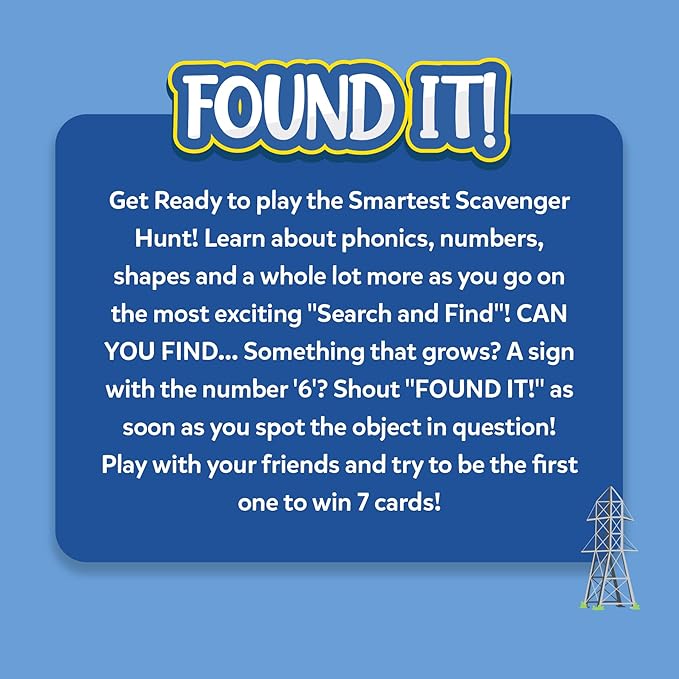 Skillmatics Scavenger Hunt Card Game - Found It Travel, Learning Toy, Gifts for Kids, Boys, Girls and Families, for Ages 4, 5, 6, 7, Perfect for Home, School, Playdates