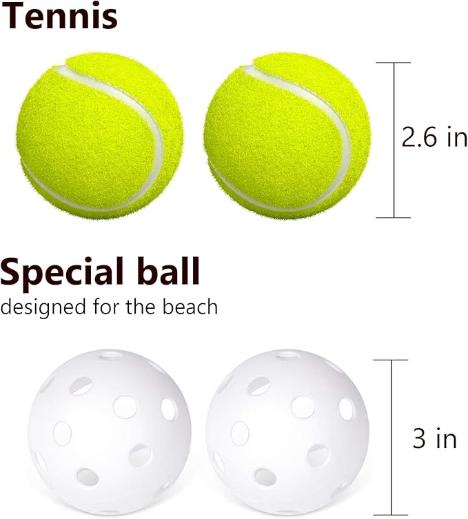 Juegoal Outdoor Yard Games Set with Buckets and Balls, Toss Game Throwing Game for Beach, Camping, Lawn and Backyard