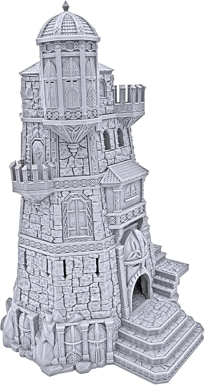 EnderToys Ironhelm Fortress by Printable Scenery, 3D Printed Tabletop RPG Scenery and Wargame Terrain 28mm Miniatures
