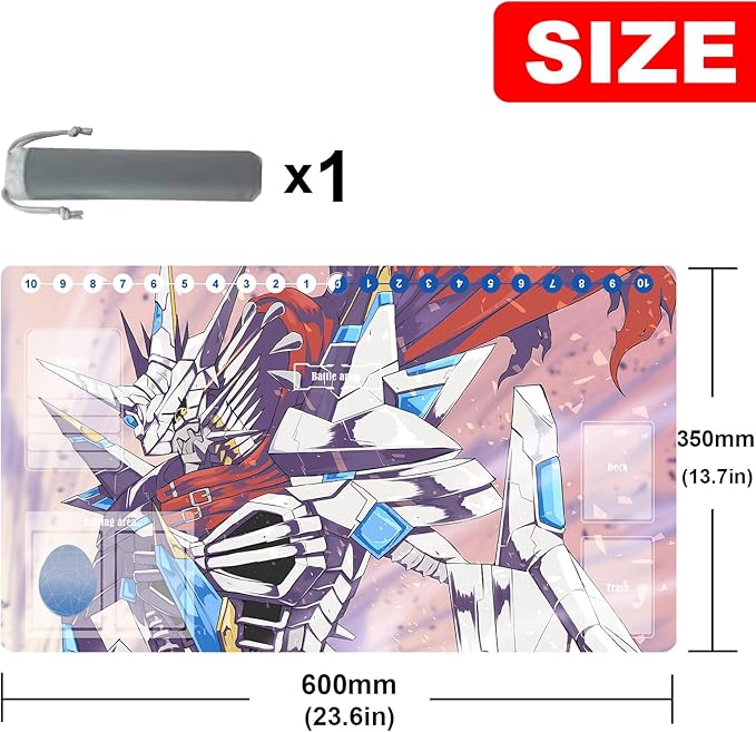 DTCG playmat Duel Mat Gaming Competition Pad Card Binder Deck 35x60CM 13.7x23.6in