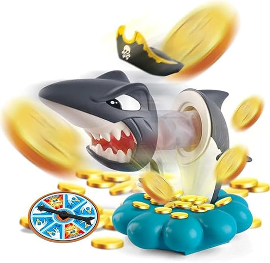 Shark Finger Biting Game Toy,Pop Up Pirate Game Stress Relief Toys,Prank Family Board Games for Kids Ages 4 and Up Birthday for Kids Boy Girl