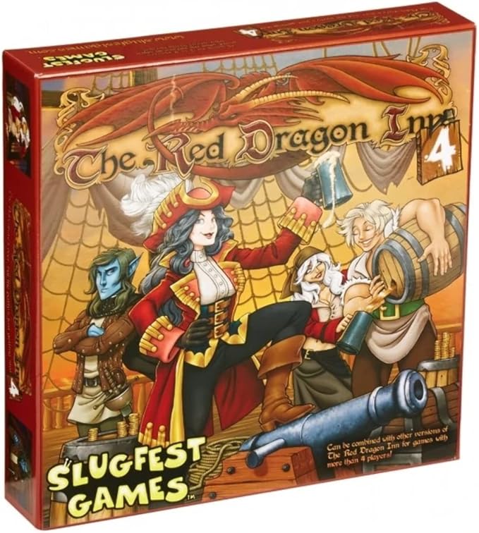 The Red Dragon Inn 4 Strategy Boxed Board Game Ages 13 & Up (SFG014)