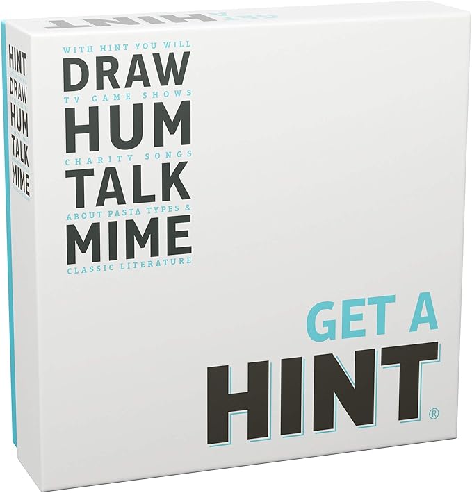 HINT Party Game (US Edition) - A Fun and Creative Hinting Game for Hours of Laughter and Entertainment! Great for Family Game Night, Ages 14+, 4+ Players, 45 Minute Playtime, Made