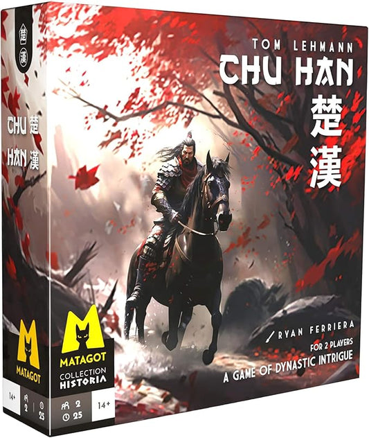Chu Han - Strategy Card Game, Area Control Deck-Builder, Set in Ancient China, Historical Themed, Head-to-Head, Ages 12+, 2 Players, 45 Min