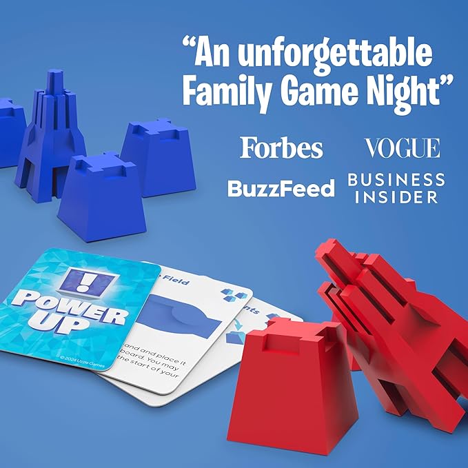 Pixel Forts Board Game by Uzzle Games | Fun Games for Kids (Age 6+), Teens, Family Board Games | Build Your Defense & Protect Your Fort, Interactive Building Game for Home, School, Work & Travel