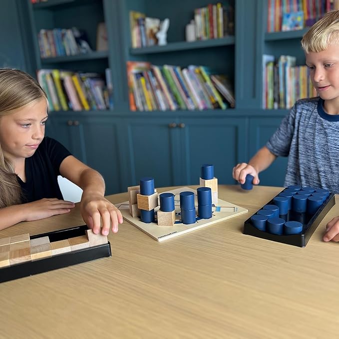 Foros 3D Board Game | Strategy Board Games with Unique 3D Gameplay | Family Games for Kids and Adults | Fast-Paced, Easy to Learn & Fun to Play | Beautiful Wooden Design for Game Night & Parties