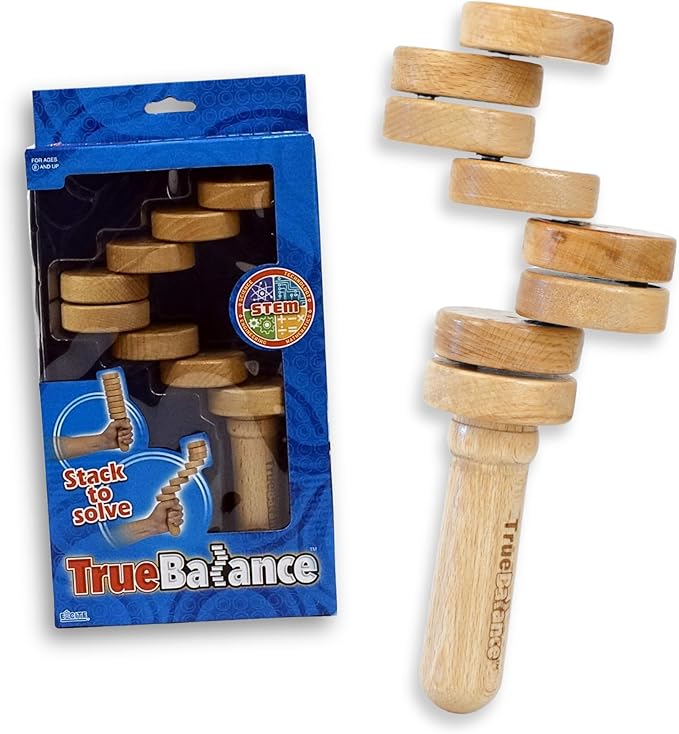 TrueBalance Coordination Game | Handheld Balance Toy for Adults and Kids | Improves Fine Motor Skills (Original)