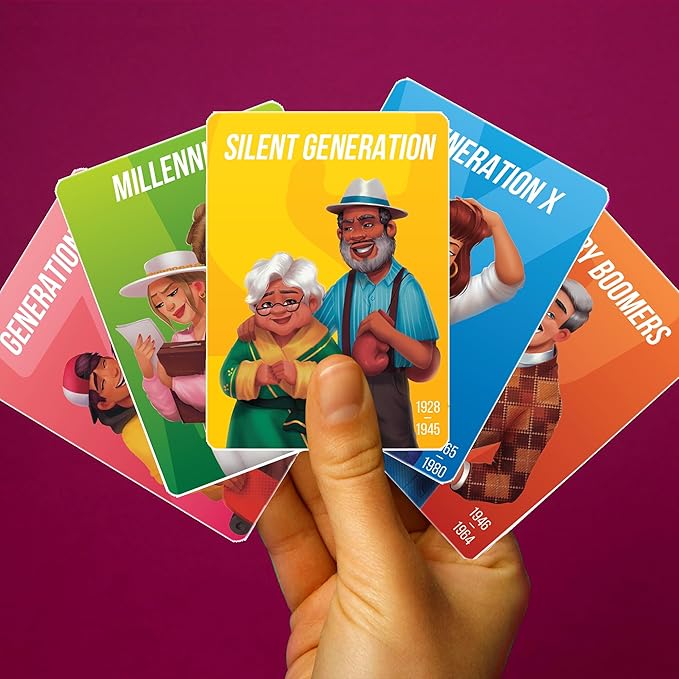 QUOKKA OK Boomer Family Game - Volume III - Board Games for Family Night - Trivia Card Games for Adults & Family Volume III - Fun Party Millennials vs Boomers Game for All Ages 12+