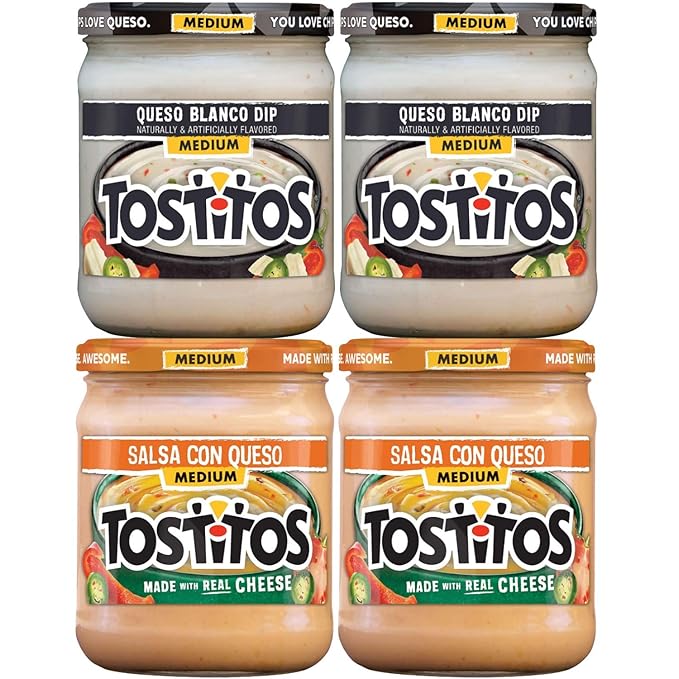 Tostitos, Queso Variety Pack, 11.25 Ounce (Pack of 4)