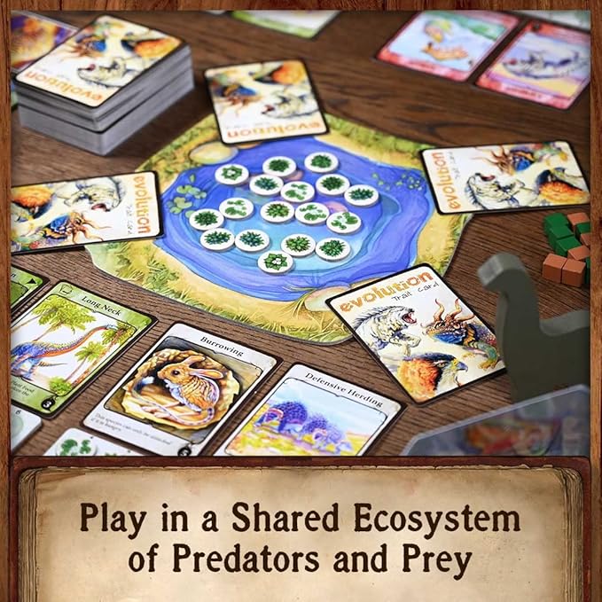 Northstar Game Studio Evolution Board Game | Create Species in This Strategy Game for Adults, Teens and Families | 2-6 Players, Age 12+