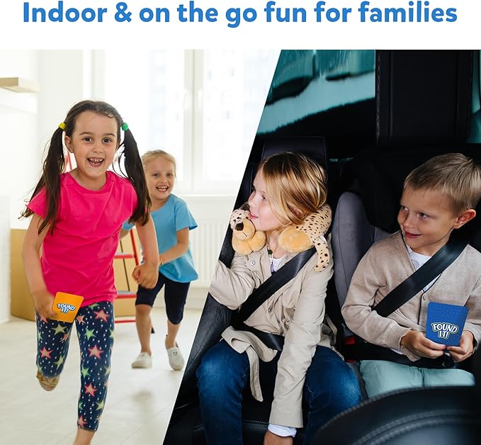 Skillmatics Indoor & Travel Scavenger Hunt Card Game - Found It, Learning Toys, Educational, Gifts for Kids, Boys, Girls and Families, for Ages 4, 5, 6, 7, Perfect for Home, School, Playdates