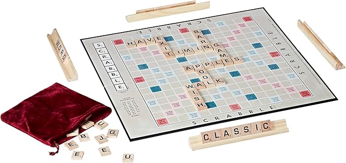 Hasbro Gaming Retro Series Scrabble 1949 Edition Board Game (Amazon Exclusive)