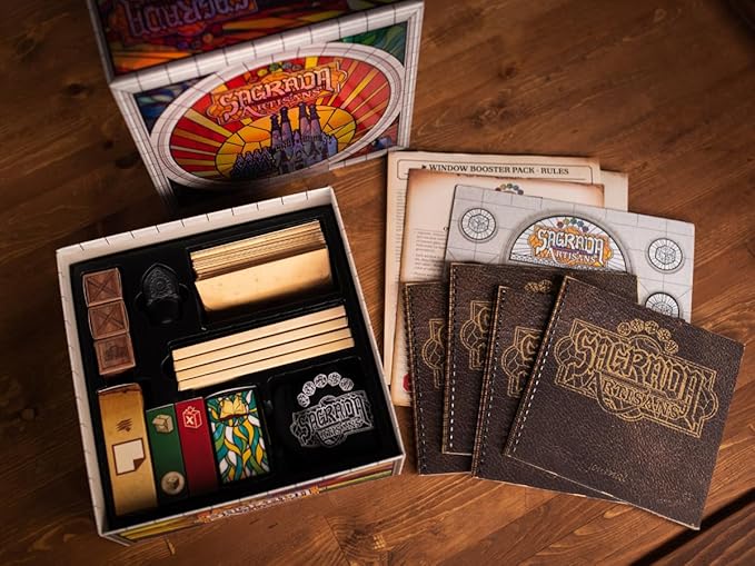 Sagrada Artisans - A Strategy Game Based on The Award-Winning Board Game, Sagrada! | Family Board Game for Kids & Adults | Ages 10 and Up | for 2 to 4 Players | Easy to Learn (Standard Edition)