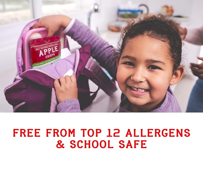 Nature’s Turn Freeze-Dried Pear Crisps – Healthy, Gluten-Free, Crispy & Delicious, Plant-Based Snack, Ideal for Cereal, Smoothies, School Lunches, & On-the-Go, Pack of 12 (0.53 oz Each)