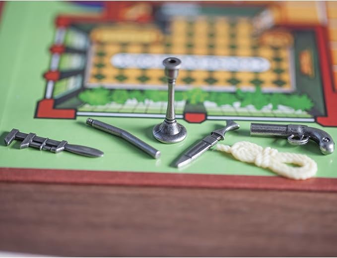 Hasbro Gaming Retro Series Clue 1986 Edition Board Game, Classic Mystery Game for Kids, Family Board Games for 3-6 Players, Ages 8+ (Amazon Exclusive)