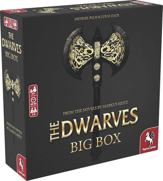 The Dwarves: Big Box - Board Game by Pegasus Spiele 2-6 Players – Board Games for Family – 60-90 Minutes of Gameplay – Games for Family Game Night – Kids and Adults Ages 10+ - English Version