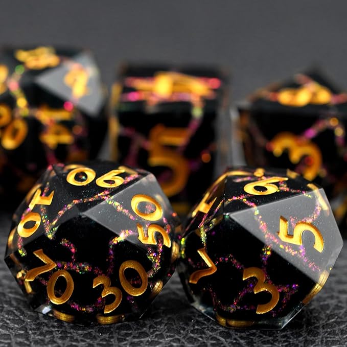 Dungeons and Dragons Game Dice,D&D Dice Set,DND Dice Gift Set for Role Playing Table Games