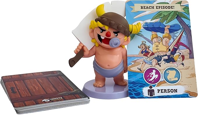 Wiggles 3D 5-Minute Dungeon: Baby Barbarian Figurine and New Content Card Pack