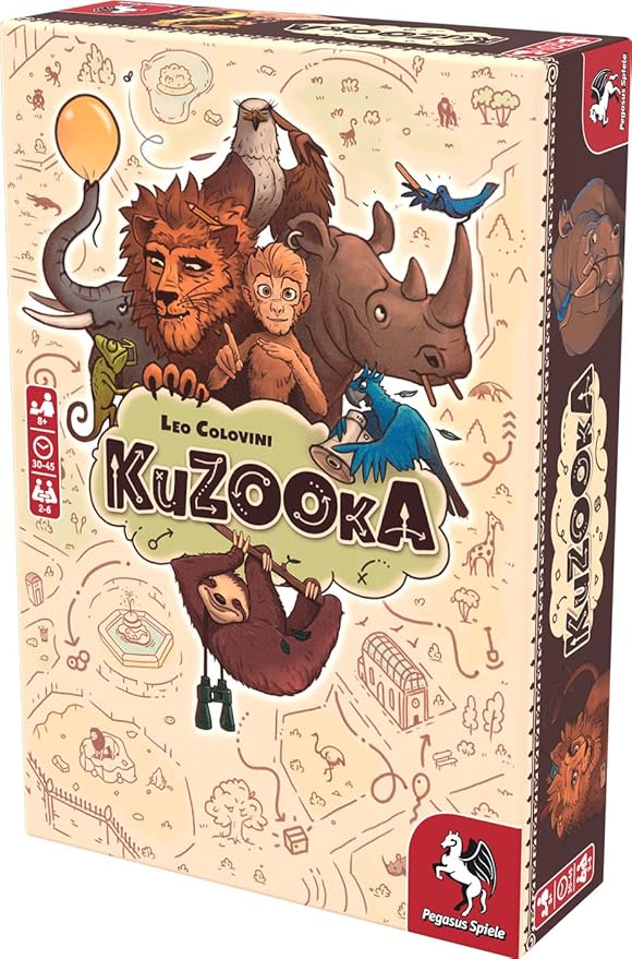 Kuzooka – Board Game by Pegasus Spiele - 2-6 Players – 30-45 Minutes of Gameplay – Games for Game Night – Teens and Adults Ages 14+ - English Version