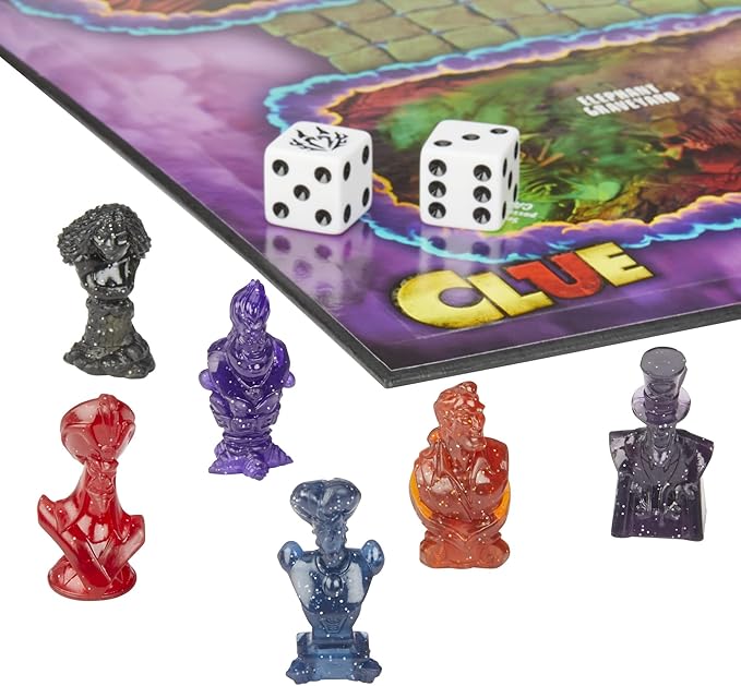 Hasbro Gaming Clue: Disney Villains Edition Board Game for Kids Ages 8+, 2-6 Players (Amazon Exclusive)