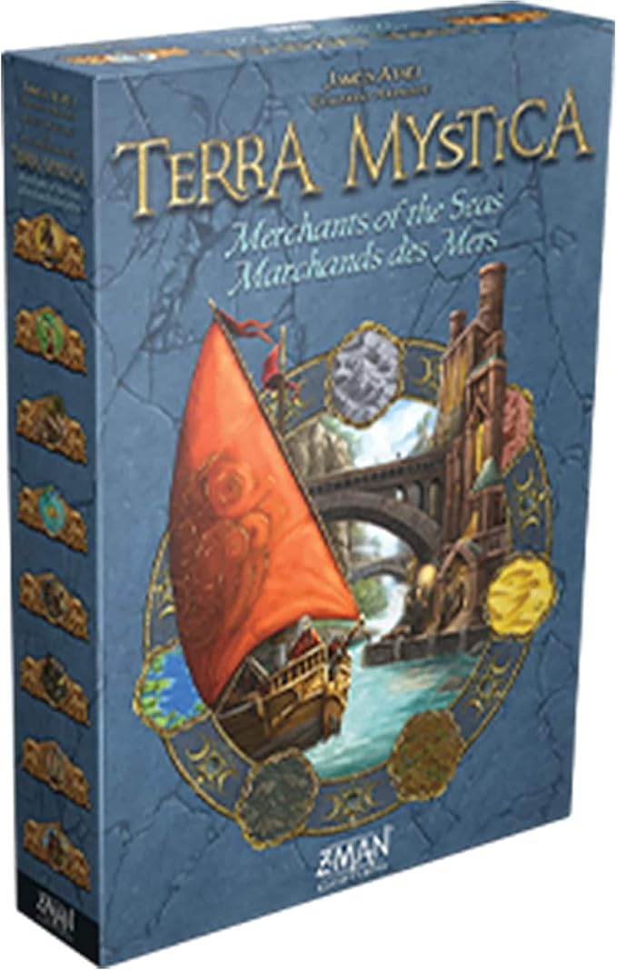 Terra Mystica: Merchants of The Seas Strategy Board Game Expansion, 2-5 Players, Ages 14+, 120 Minute Game Play