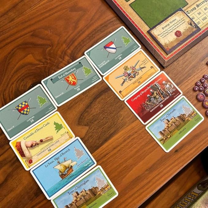 Kingmaker – Board Game by Gibsons Games -1-6 Players – 60-120 Minutes of Gameplay – Games for Game Night – Teens and Adults Ages 14+ - English Version