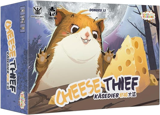 Cheese Thief Board Game | Party Game for Family to find Out who Steal The Cheese | Hidden Roles & Bluffing | Ages 8+ | for 4 to 8 Players | 10-Minute Playtime