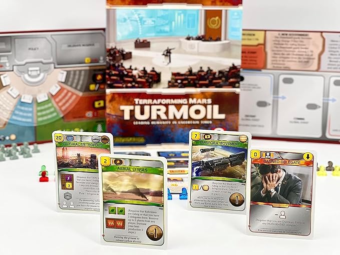 Terraforming Mars Turmoil by Stronghold Games, Strategy Board Game