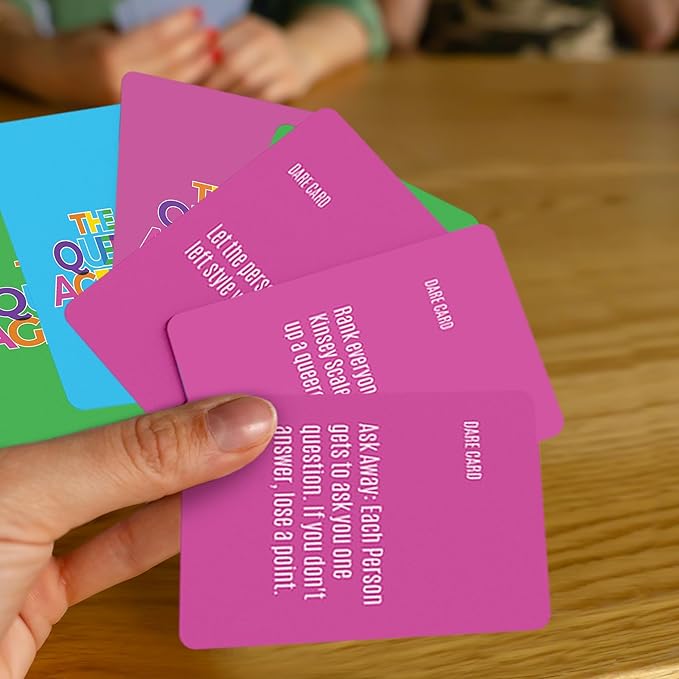The Queer Agenda Party Game - 350 Sassy LGBTQ+ Cards for Hilarious Game Nights, Ages 17+, 3-10 Players, 30-60 Min Playtime, Made by Fitz Games