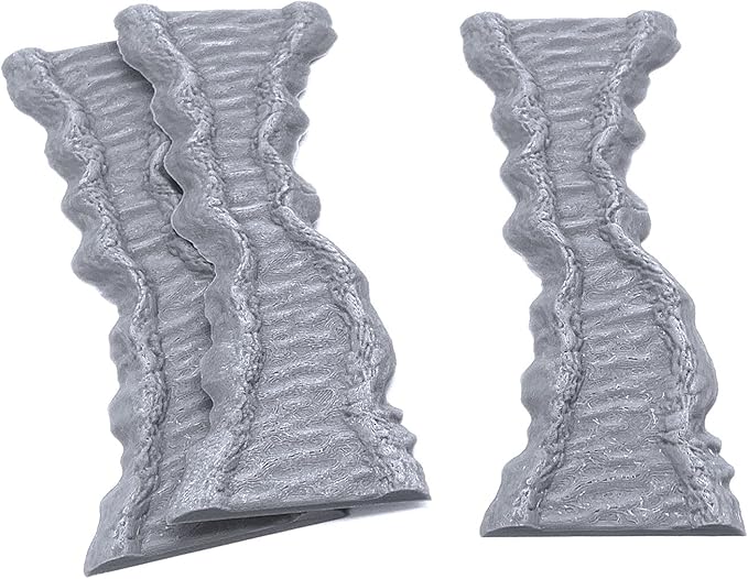 Modular Waterways, 3D Printed Tabletop RPG Scenery and Wargame Terrain for 28mm Miniatures