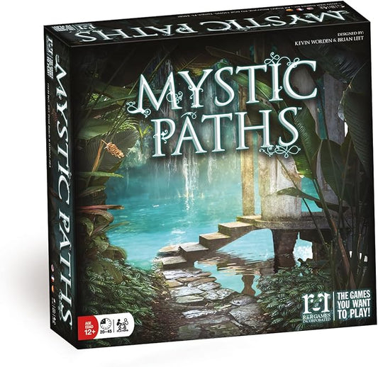 R&R Games Mystic Paths, Cooperative Board Game for Adults and Kids, Card Games for Family Night