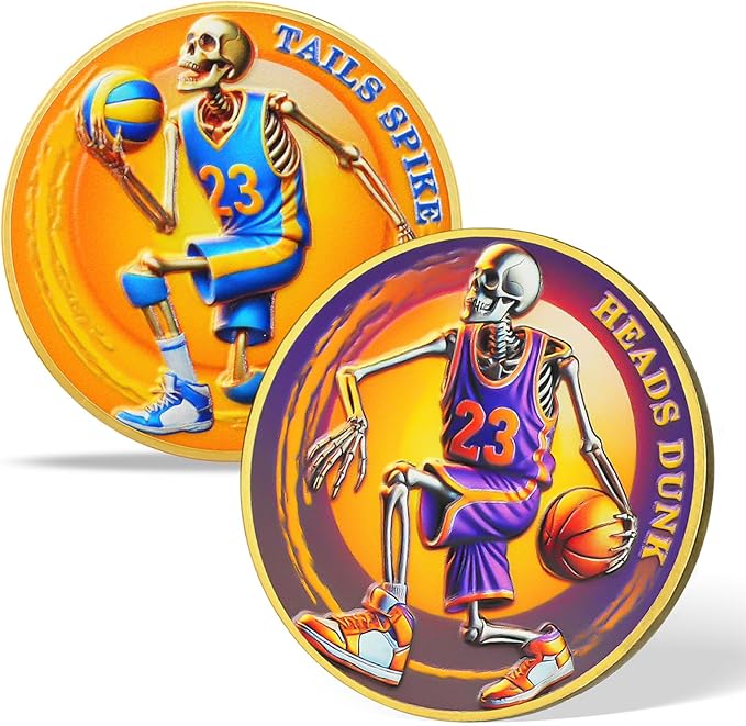 Memento Mori Coin Momento Mori Coin Skull Coin Stoic Gifts Memento Mori Calendar Living Memento Mori Amor Fati Coin (Skeleton Decision)