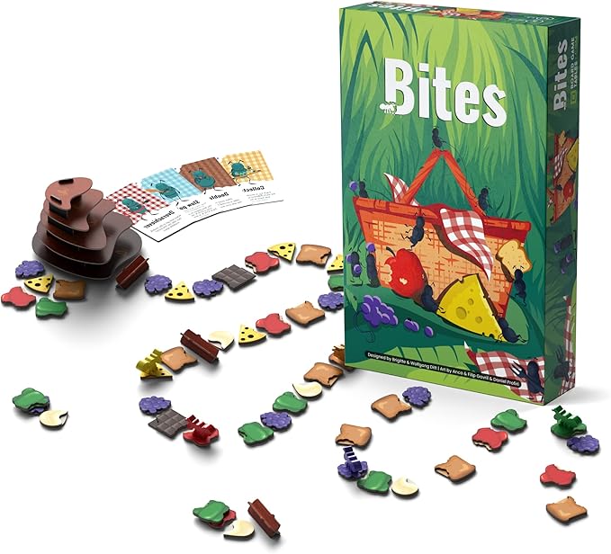 Bites - Board Game - 2 to 5 Players - 20 Minute Play Time