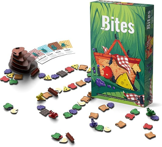 Bites - Board Game - 2 to 5 Players - 20 Minute Play Time