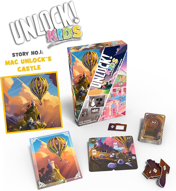 Asmodee : Unlock Kids / Detective stories (English Game)