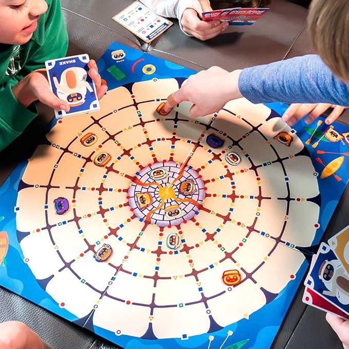 Disco Island Escape Board Game | Race Your Dancing Lemurs Across Lava Streams | Perfect Family Game | 2-4 Players, Ages 8+