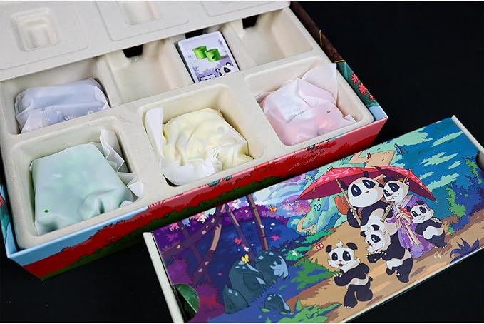 Takenoko Board Game - Bamboo Garden Strategy Game with Panda Miniatures, Fun Family Game for Kids & Adults, Ages 8+, 2-4 Players, 45 Minute Playtime, Made by Surfin' Meeple