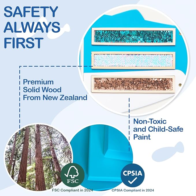 Monläurd® Shark Montessori Busy Board, Sensory Board, Educational Toys, Sensory Wall Panel, Wall Toys, Daycare Furniture, Playroom Furniture, Learning Toys, Boys and Girls 6 M+