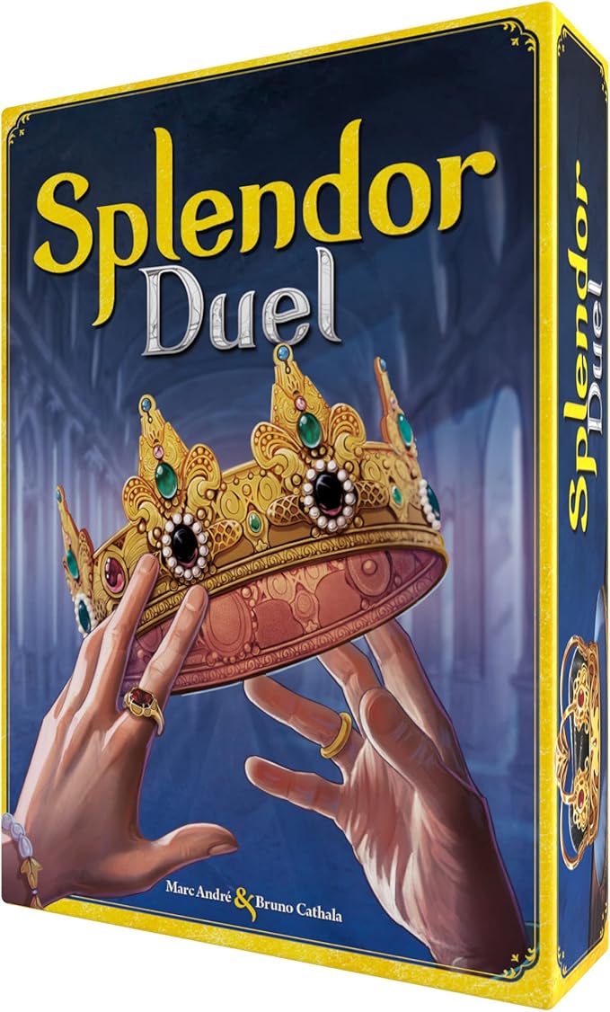 Space Cowboys Splendor Duel Board Game - Two-Player Strategy Game for Intense Gem Collecting Battles - Fun Family Game for Kids and Adults, Ages 10+, 2 Players, 30 Minute Playtime, Made