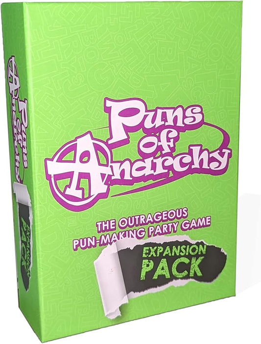 Puns of Anarchy Expansion Pack - The Outrageous Pun-Making Game - Nothing is Safe from Becoming Hilarious Wordplay for Creative People