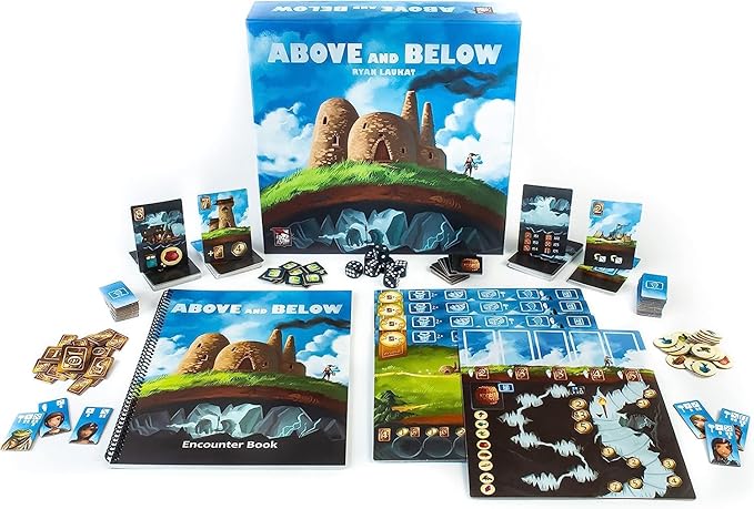 Red Raven Games Above and Below, Strategy Board Game