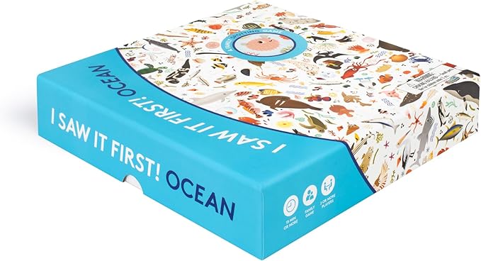 Laurence King Publishing I Saw it First! Ocean: A Family Spotting Game