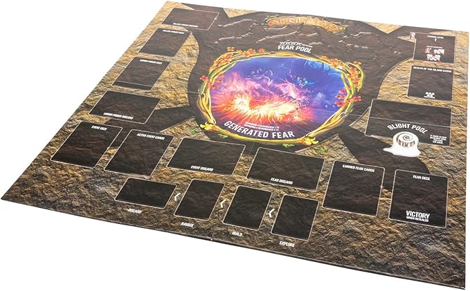 Greater Than Games | Spirit Island: Deluxe Invader Board | Cooperative Strategy Board Game Accessory | Premium Component Upgrade