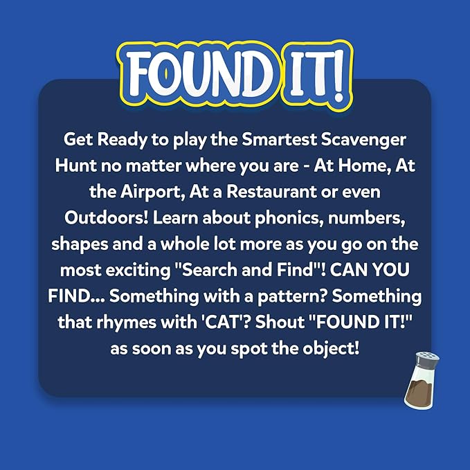 Skillmatics Scavenger Hunt Card Game - Found It 5 in 1 Megapack, Fun Family Game, 140 Cards, Search and Find, Learning & Travel Toy, Gifts for Kids, Boys, Girls, Ages 4, 5, 6, 7