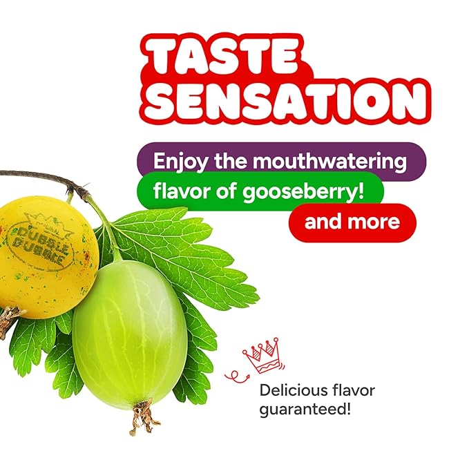 Gumballs for Gumball Machine - Berry Mix 1 Inch Bubble Gum Balls Bulk - Gumball Machine Refills - Chewing Gum - 2.4 LB - 136 pcs King Gumballs Bulk